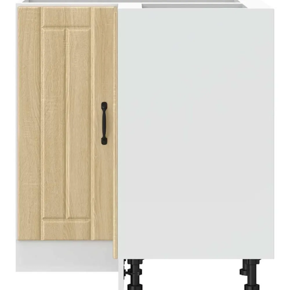 vidaXL Armarios Y Almacenamiento-Mueble bajo esquina de cocina Lucca madera reconstituida