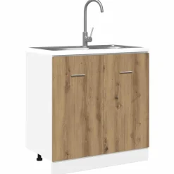 vidaXL Armarios Y Almacenamiento-Mueble bajo fregadero