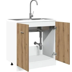 vidaXL Armarios Y Almacenamiento-Mueble bajo fregadero