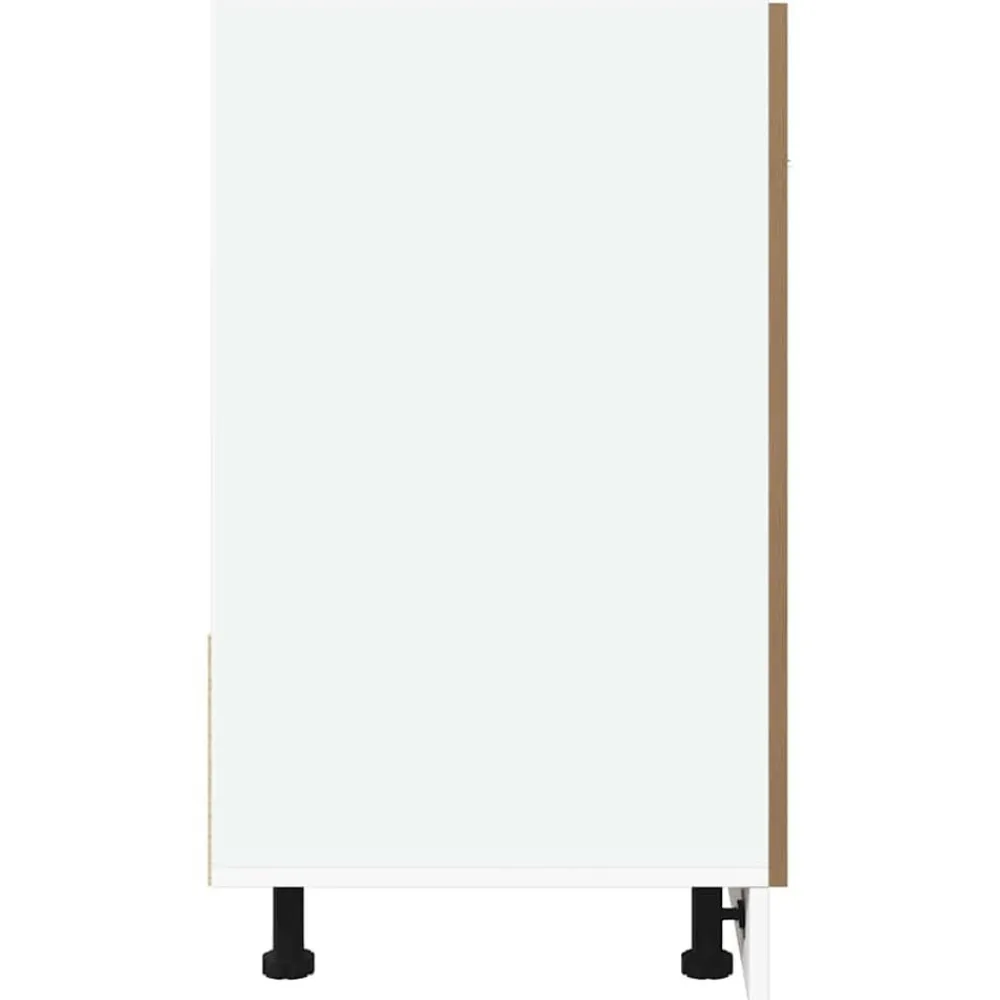 vidaXL Armarios Y Almacenamiento-Mueble bajo fregadero "Lyon" roble artesanal 80x46x81,5 cm madera de ingeniería