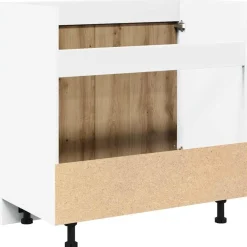 vidaXL Armarios Y Almacenamiento-Mueble bajo fregadero