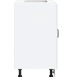 vidaXL Mueble bajo para fregadero Kalmar 60x46x81,5 cm Blanco New