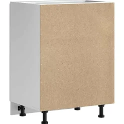 vidaXL Mueble bajo para fregadero Kalmar 60x46x81,5 cm Blanco New