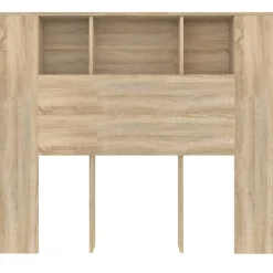 vidaXL Mueble cabecero color 120x18,5x102,5 cm Roble Sonoma Clearance