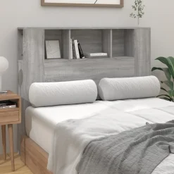 vidaXL Mueble cabecero 120x18,5x102,5 cm Gris sonoma Best