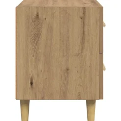 vidaXL Mueble cama con cajón Roble artesanal 40 x 35 x 47.5cm Roble artisan Discount