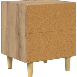 vidaXL Mueble cama con cajón Roble artesanal 40 x 35 x 47.5cm Roble artisan Discount