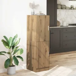 vidaXL Armarios Y Almacenamiento-Mueble cocina madera ingeniería 38x41,5x131,5 cm