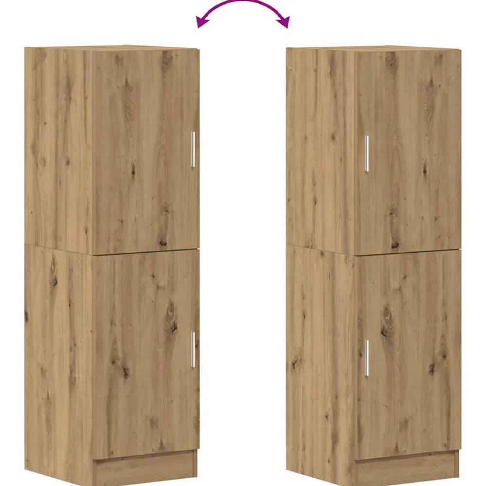 vidaXL Armarios Y Almacenamiento-Mueble cocina madera ingeniería 38x41,5x131,5 cm