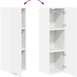 vidaXL Armarios Y Almacenamiento-Mueble colgante 30 x 31 x 100 cm Madera de ingeniería
