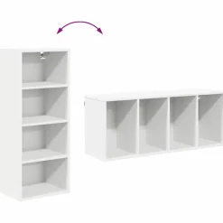 vidaXL Armarios Y Almacenamiento-Mueble colgante 40 x 29,5 x 100 cm Madera de ingeniería
