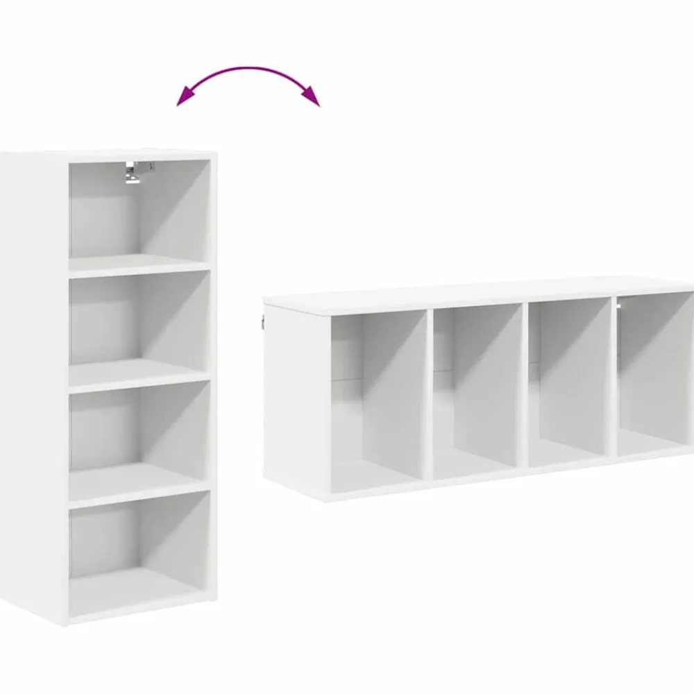 vidaXL Armarios Y Almacenamiento-Mueble colgante 40 x 29,5 x 100 cm Madera de ingeniería