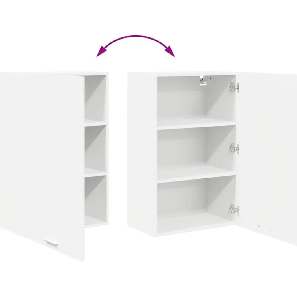 vidaXL Armarios Y Almacenamiento-Mueble colgante con puerta 50 x 31 x 80 cm Madera de ingeniería