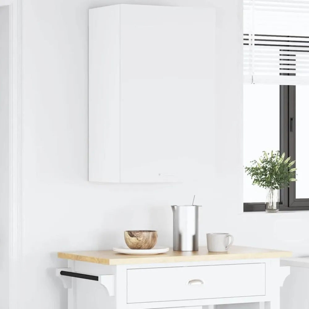 vidaXL Armarios Y Almacenamiento-Mueble colgante con puerta 50 x 31 x 80 cm Madera de ingeniería