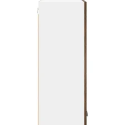 vidaXL Mueble colgante con puerta 60 x 31 x 80 cm Roble ahumado Discount
