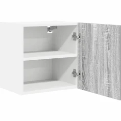 vidaXL Mueble colgante con puerta 2 pcs y 40 x 31 x 40 cm Gris sonoma Online