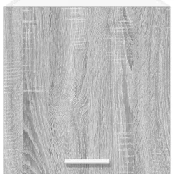 vidaXL Mueble colgante con puerta 2 pcs y 40 x 31 x 40 cm Gris sonoma Online