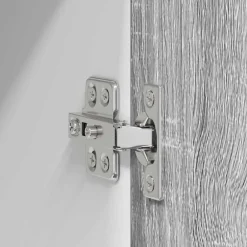 vidaXL Mueble colgante con puerta 2 pcs y 40 x 31 x 40 cm Gris sonoma Online