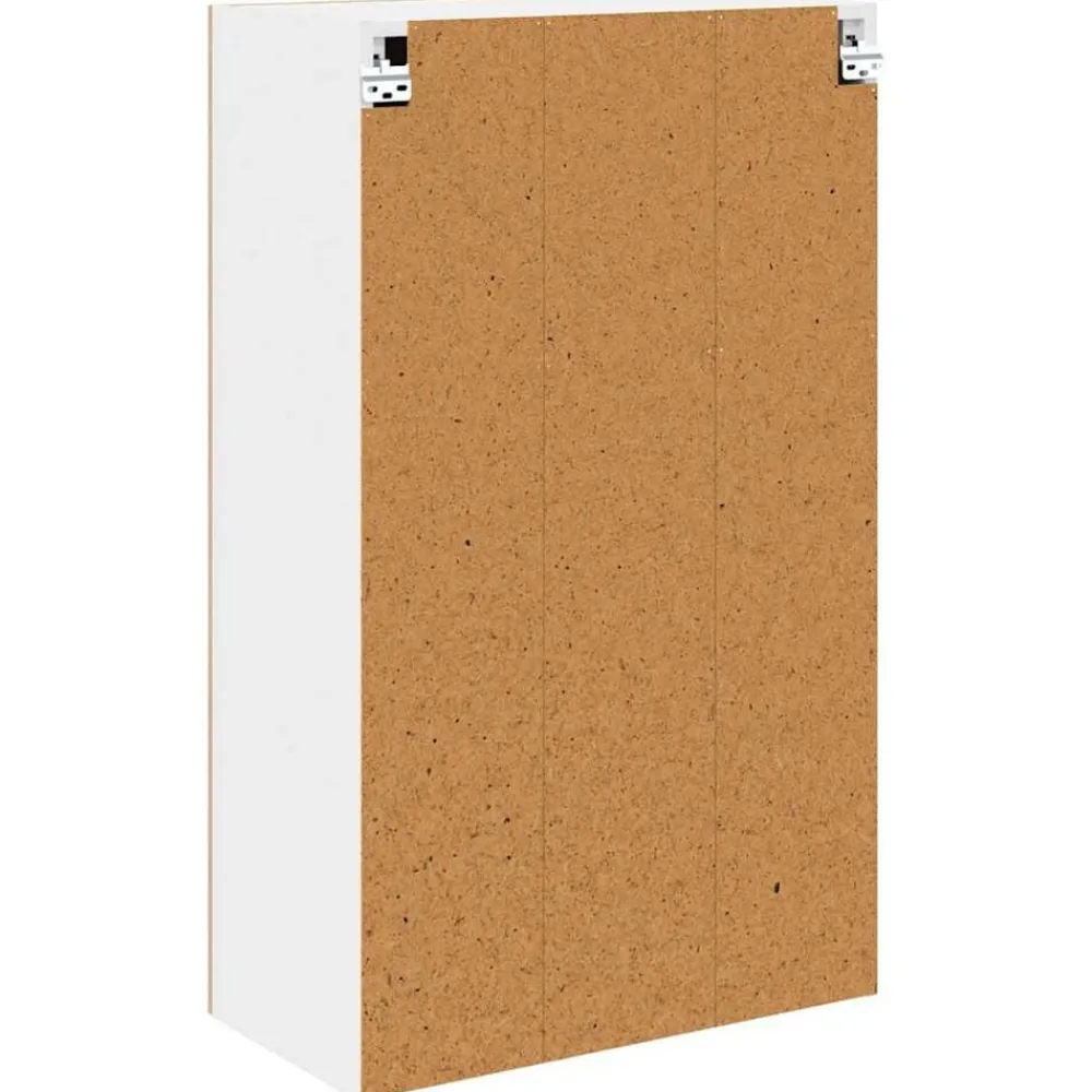 vidaXL Mueble colgante con puerta Roble Sonoma 60 x 31 x 100 cm Madera reciclada Discount