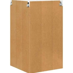 vidaXL Mueble colgante con puerta y 57 x 57 x 100 cm Gris concreto