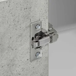 vidaXL Mueble colgante con puerta y 57 x 57 x 100 cm Gris concreto