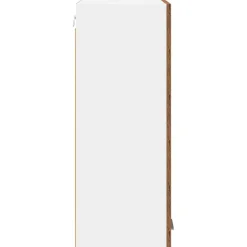 vidaXL Mueble colgante con almacenamiento Madera vieja 60 x 31 x 80 cm Madera envejecida Outlet