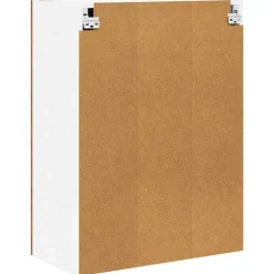 vidaXL Mueble colgante con almacenamiento Madera vieja 60 x 31 x 80 cm Madera envejecida Outlet
