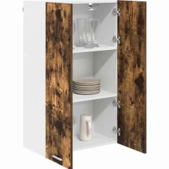 vidaXL Armarios Y Almacenamiento-Mueble colgante con puerta 60 x 31 x 100 cm