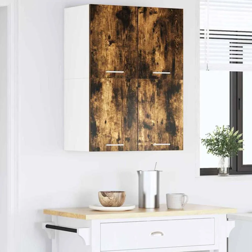 vidaXL Armarios Y Almacenamiento-Mueble colgante con puerta y 60 x 31 x 40 cm