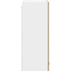 vidaXL Mueble colgante con almacenamiento Roble Sonoma 80 x 31 x 80 cm Madera reciclada