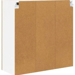 vidaXL Mueble colgante con almacenamiento Roble Sonoma 80 x 31 x 80 cm Madera reciclada