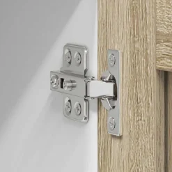 vidaXL Mueble colgante con almacenamiento Roble Sonoma 80 x 31 x 80 cm Madera reciclada