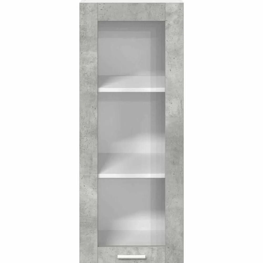 vidaXL Mueble colgante con puerta 40 x 31 x 100 cm Gris concreto Outlet