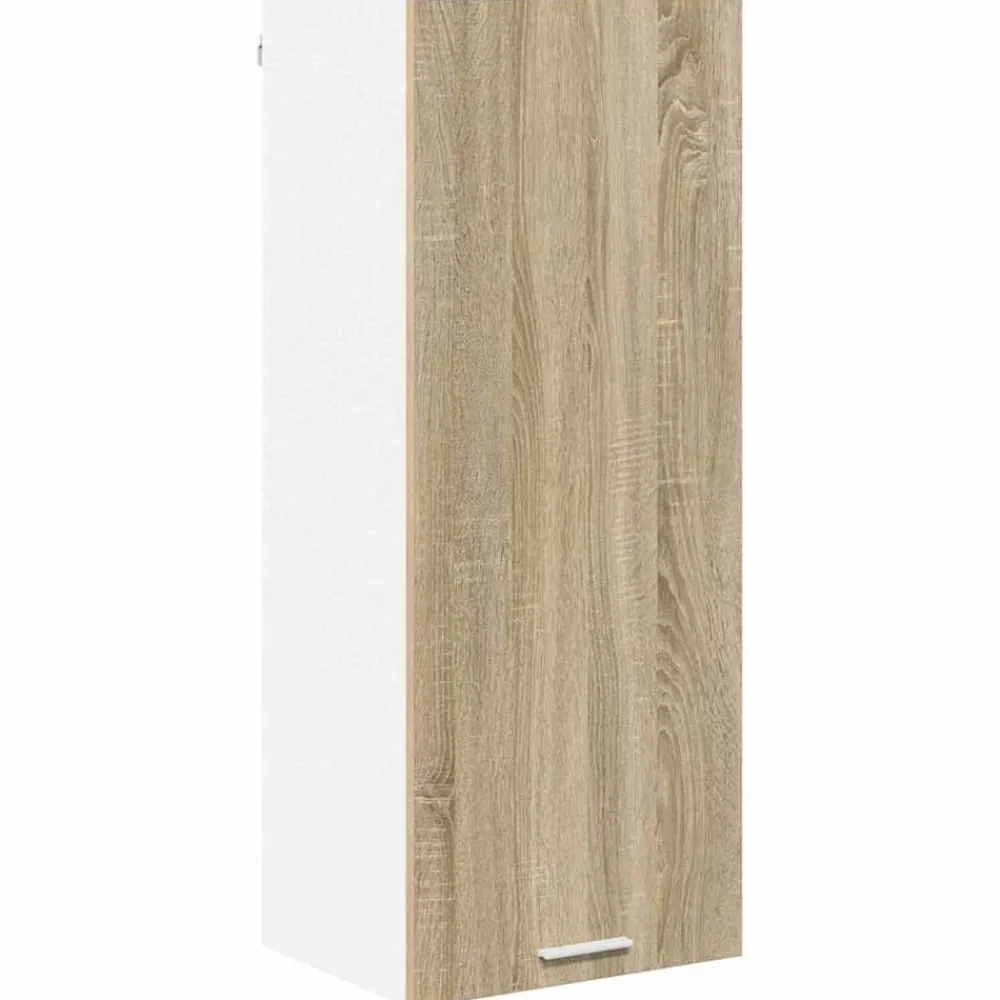 vidaXL Armarios Y Almacenamiento-Mueble colgante con puerta Roble Sonoma 40 x 31 x 100 cm