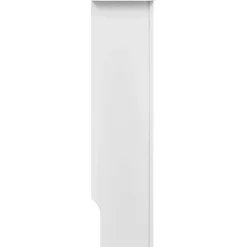 vidaXL Mueble cubierta para radiador MDF 112 cm Blanco Online