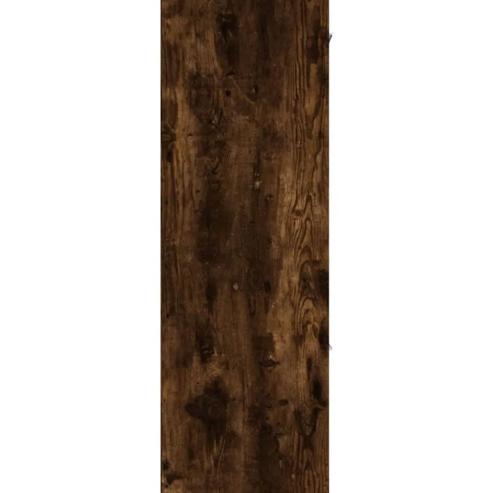 vidaXL Mueble de almacenaje 60x29,5x90 cm Roble ahumado Hot
