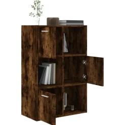 vidaXL Mueble de almacenaje 60x29,5x90 cm Roble ahumado Hot