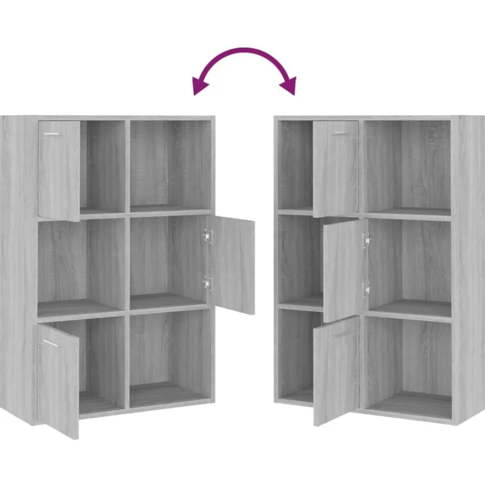 vidaXL Estanterías-Mueble de almacenaje 60x29,5x90 cm
