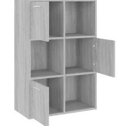 vidaXL Estanterías-Mueble de almacenaje 60x29,5x90 cm