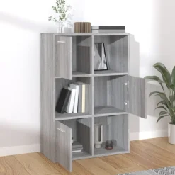 vidaXL Estanterías-Mueble de almacenaje 60x29,5x90 cm