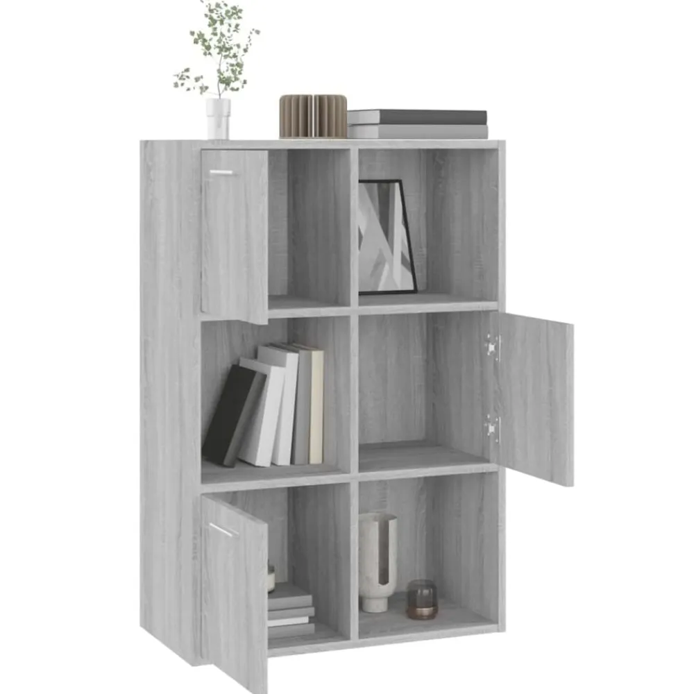 vidaXL Estanterías-Mueble de almacenaje 60x29,5x90 cm