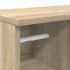 vidaXL Conjuntos De Muebles-Mueble de baño con portarrollos 39x22x90 cm