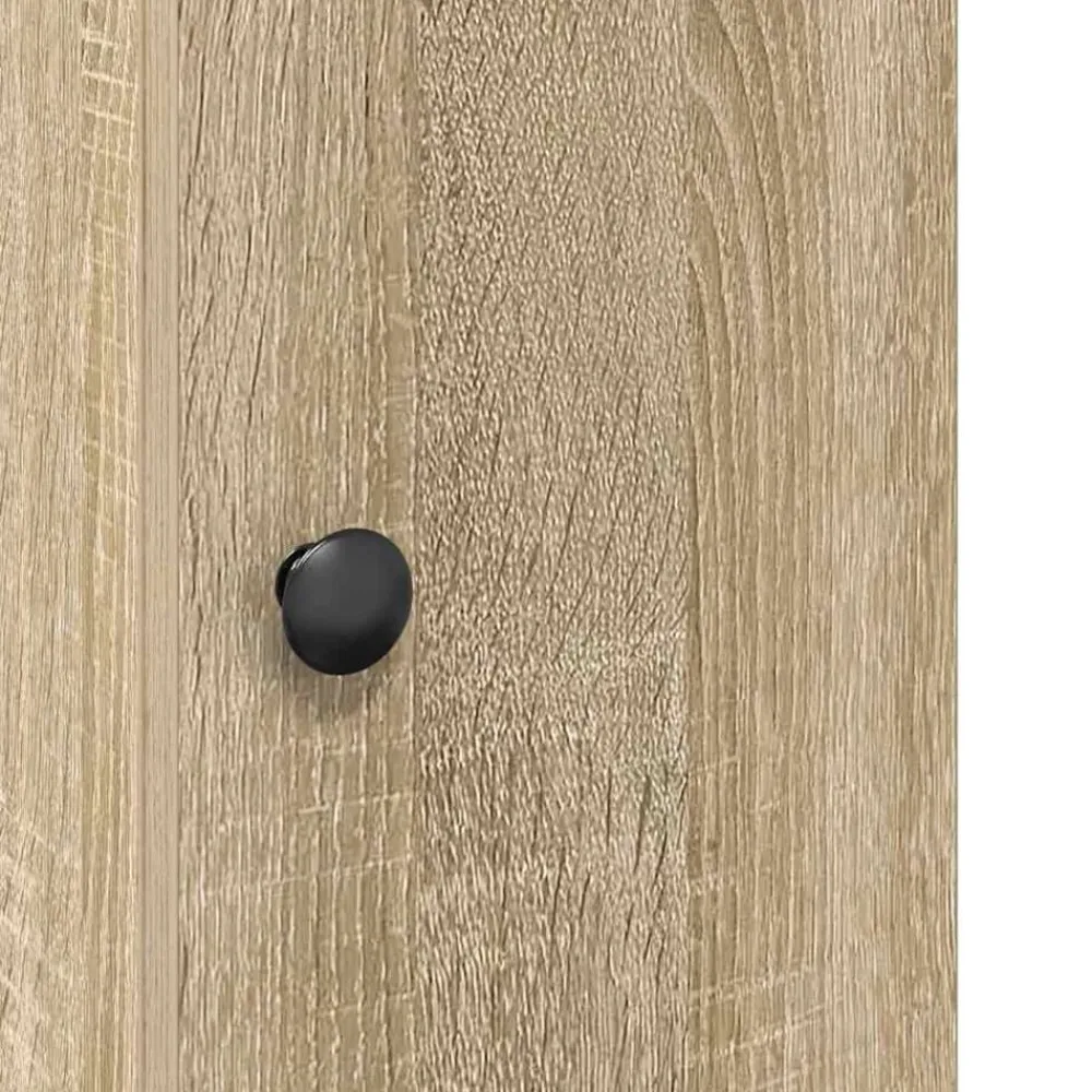 vidaXL Mueble de baño con portarrollos 20,5x22x72 cm Roble Sonoma Best