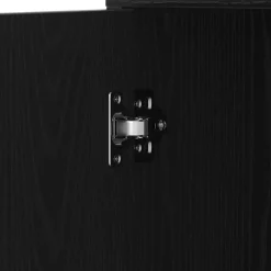 vidaXL Conjuntos De Muebles-Mueble de baño de madera de 30x30x183,5 cm