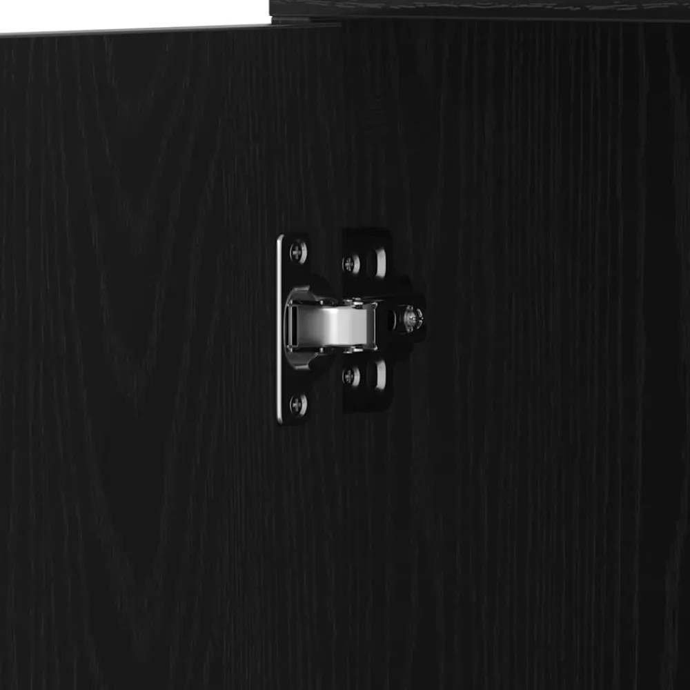 vidaXL Conjuntos De Muebles-Mueble de baño de madera de 30x30x183,5 cm