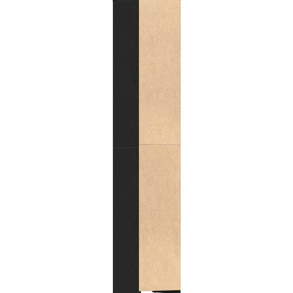 vidaXL Conjuntos De Muebles-Mueble de baño de madera de 30x30x183,5 cm