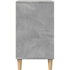 vidaXL Mueble de baño madera de ingeniería gris hormigón 80x33x60 cm Gris hormigón Clearance