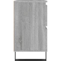 vidaXL Armarios Y Almacenamiento-Mueble de baño madera de ingeniería 80x33x60 cm