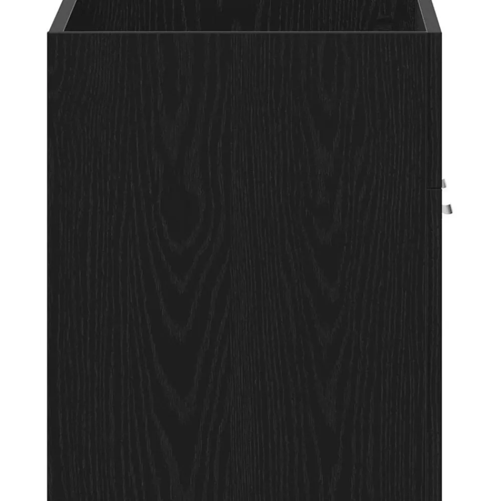 vidaXL Mueble de baño para lavabo de 60x38,5x46 cm Roble negro Sale