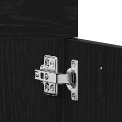vidaXL Mueble de baño para lavabo de 60x38,5x46 cm Roble negro Sale